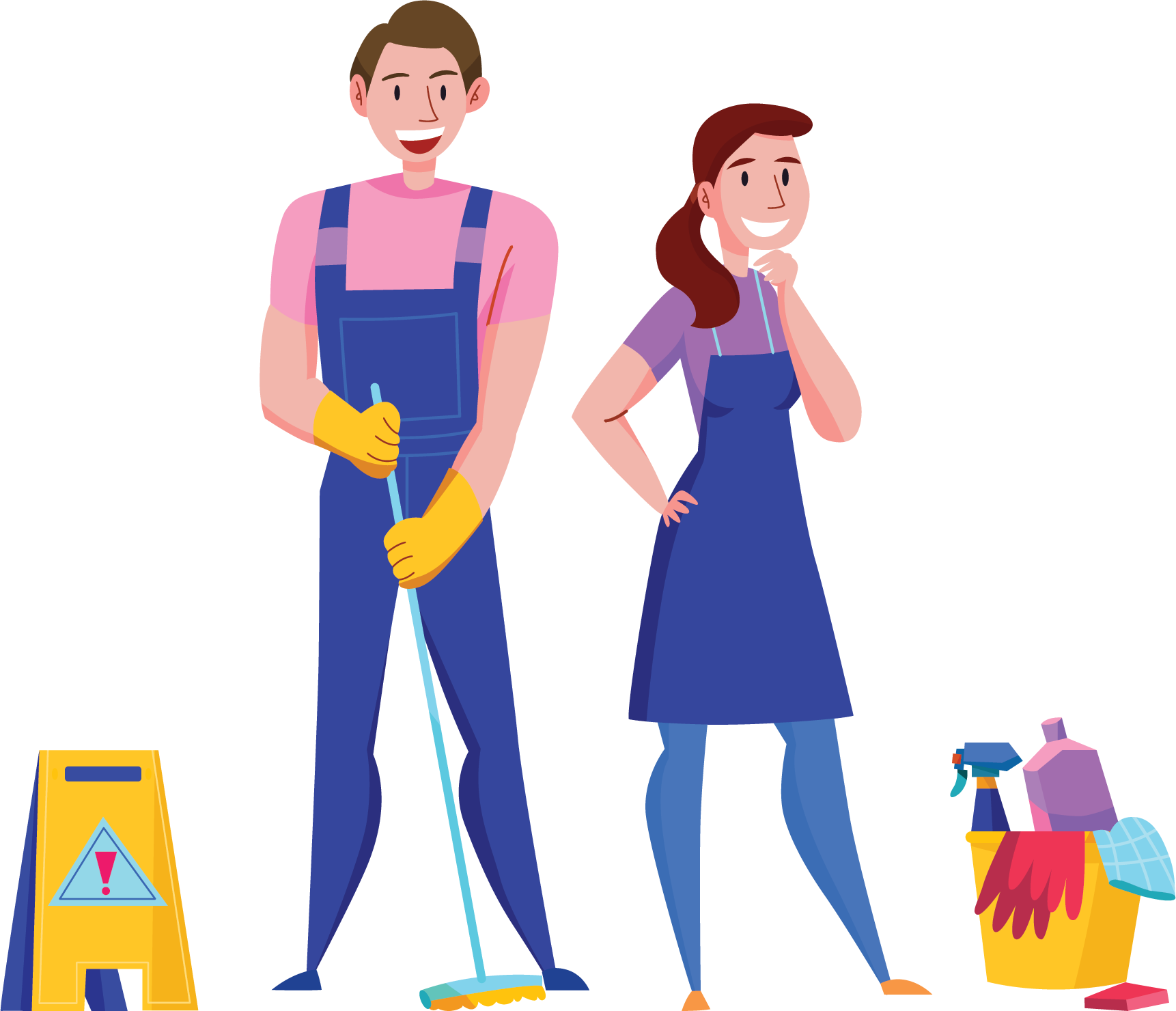 Commercial Cleaning Team at Rohei Services